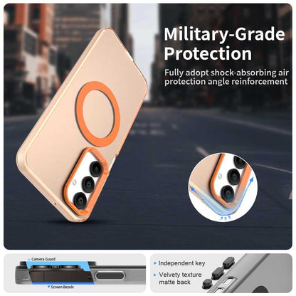 Samsung Galaxy A16 4G Durable MagSafe Phone Case - Hybrid TPU & PC Design, Lightweight & Stylish, Candy Colour, Wireless Charging Friendly