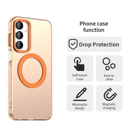 Samsung Galaxy A16 4G Durable MagSafe Phone Case - Hybrid TPU & PC Design, Lightweight & Stylish, Candy Colour, Wireless Charging Friendly