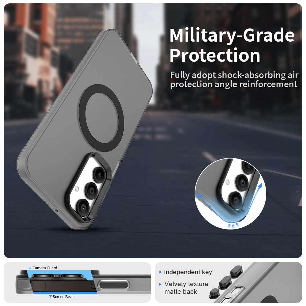 Samsung Galaxy A16 4G Durable MagSafe Phone Case - Hybrid TPU & PC Design, Lightweight & Stylish, Candy Colour, Wireless Charging Friendly