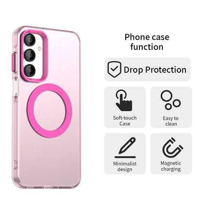Samsung Galaxy A16 4G Durable MagSafe Phone Case - Hybrid TPU & PC Design, Lightweight & Stylish, Candy Colour, Wireless Charging Friendly