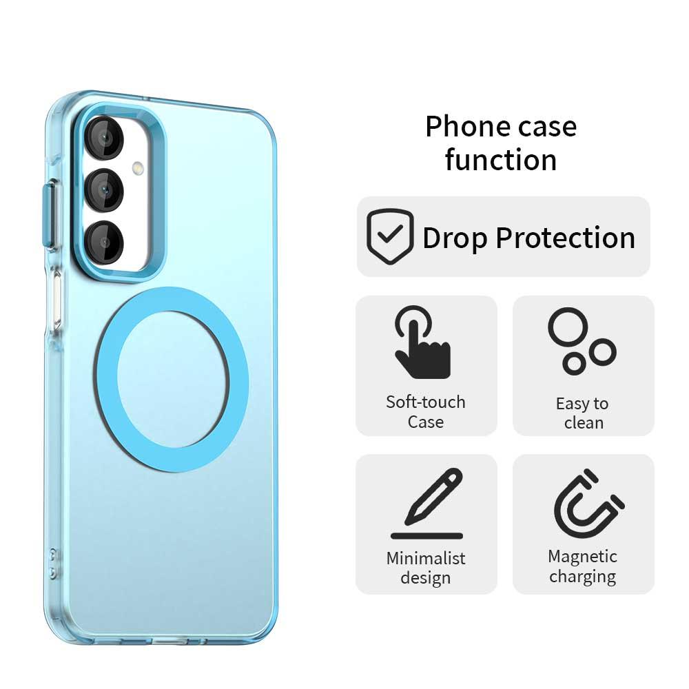 Samsung Galaxy A16 4G Durable MagSafe Phone Case - Hybrid TPU & PC Design, Lightweight & Stylish, Candy Colour, Wireless Charging Friendly