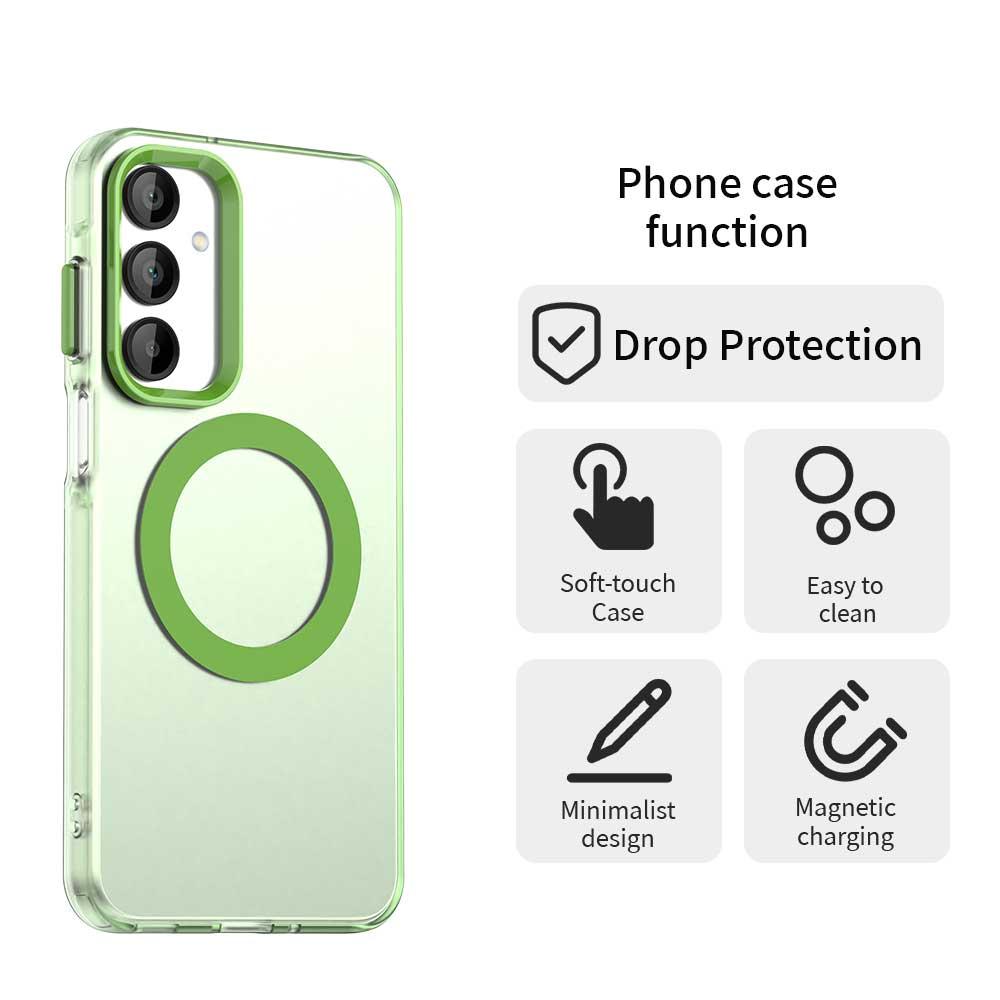 Samsung Galaxy A16 4G Durable MagSafe Phone Case - Hybrid TPU & PC Design, Lightweight & Stylish, Candy Colour, Wireless Charging Friendly