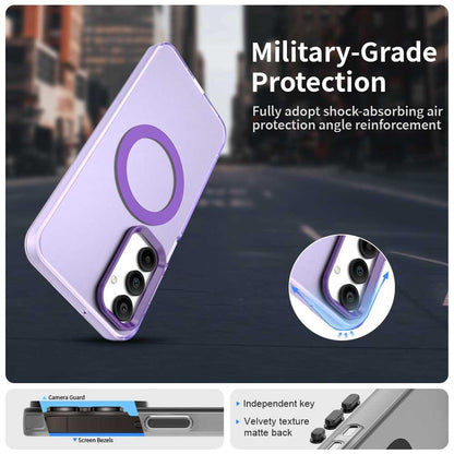 Samsung Galaxy A16 4G Durable MagSafe Phone Case - Hybrid TPU & PC Design, Lightweight & Stylish, Candy Colour, Wireless Charging Friendly