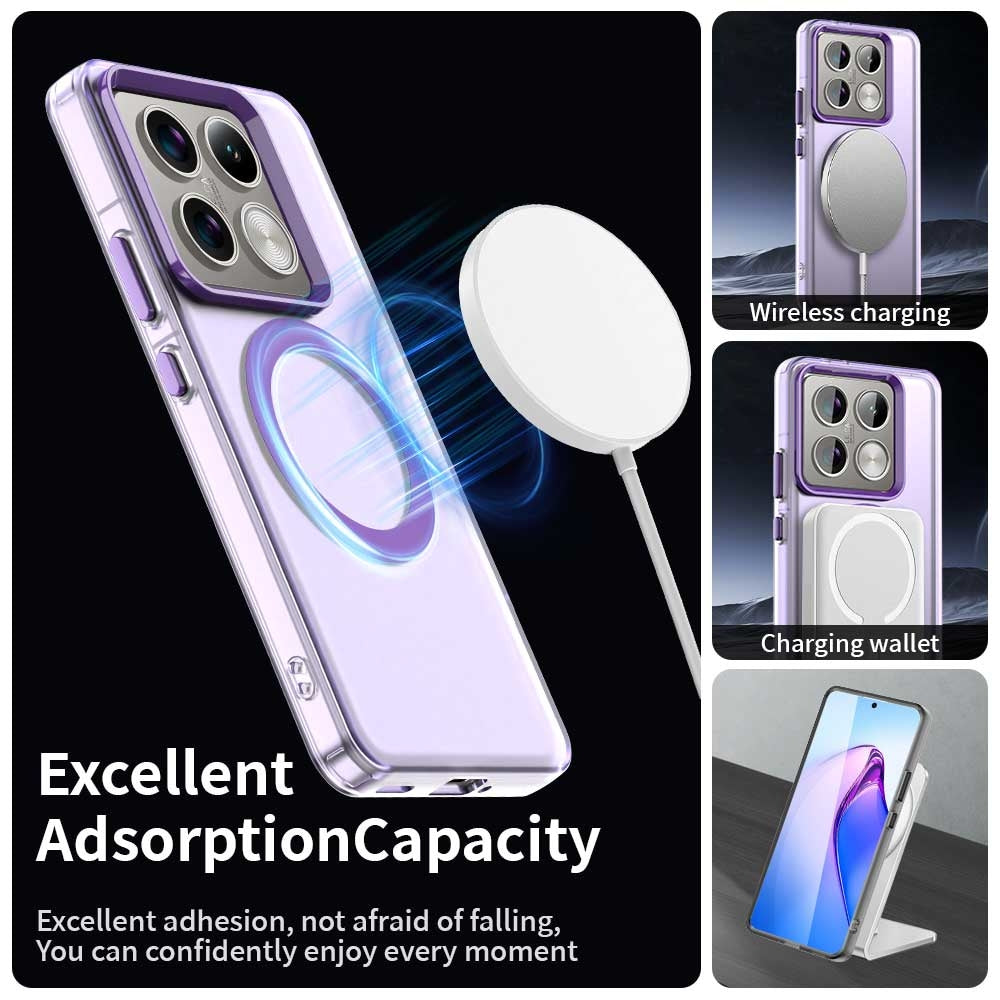 Xiaomi 14T Pro Durable MagSafe Phone Case - Hybrid TPU & PC Design, Lightweight & Stylish, Candy Colour, Wireless Charging Friendly