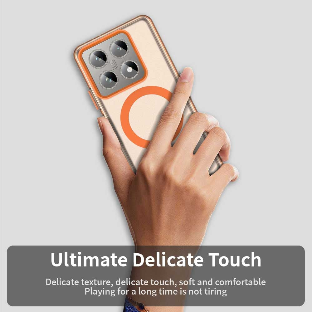 Xiaomi 14T Durable MagSafe Phone Case - Hybrid TPU & PC Design, Lightweight & Stylish, Candy Colour, Wireless Charging Friendly