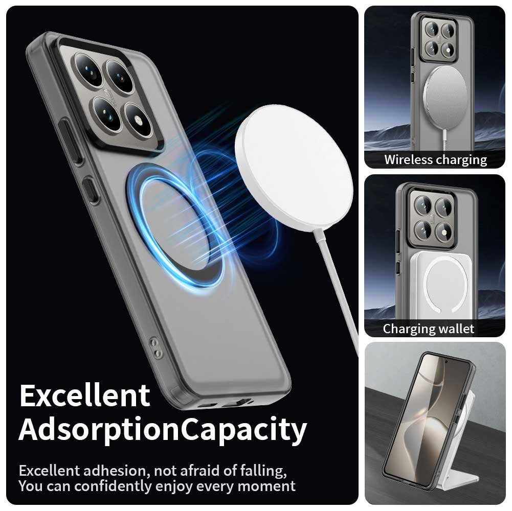 Xiaomi 14T Durable MagSafe Phone Case - Hybrid TPU & PC Design, Lightweight & Stylish, Candy Colour, Wireless Charging Friendly
