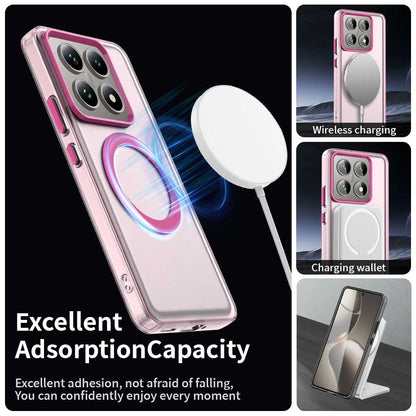 Xiaomi 14T Durable MagSafe Phone Case - Hybrid TPU & PC Design, Lightweight & Stylish, Candy Colour, Wireless Charging Friendly