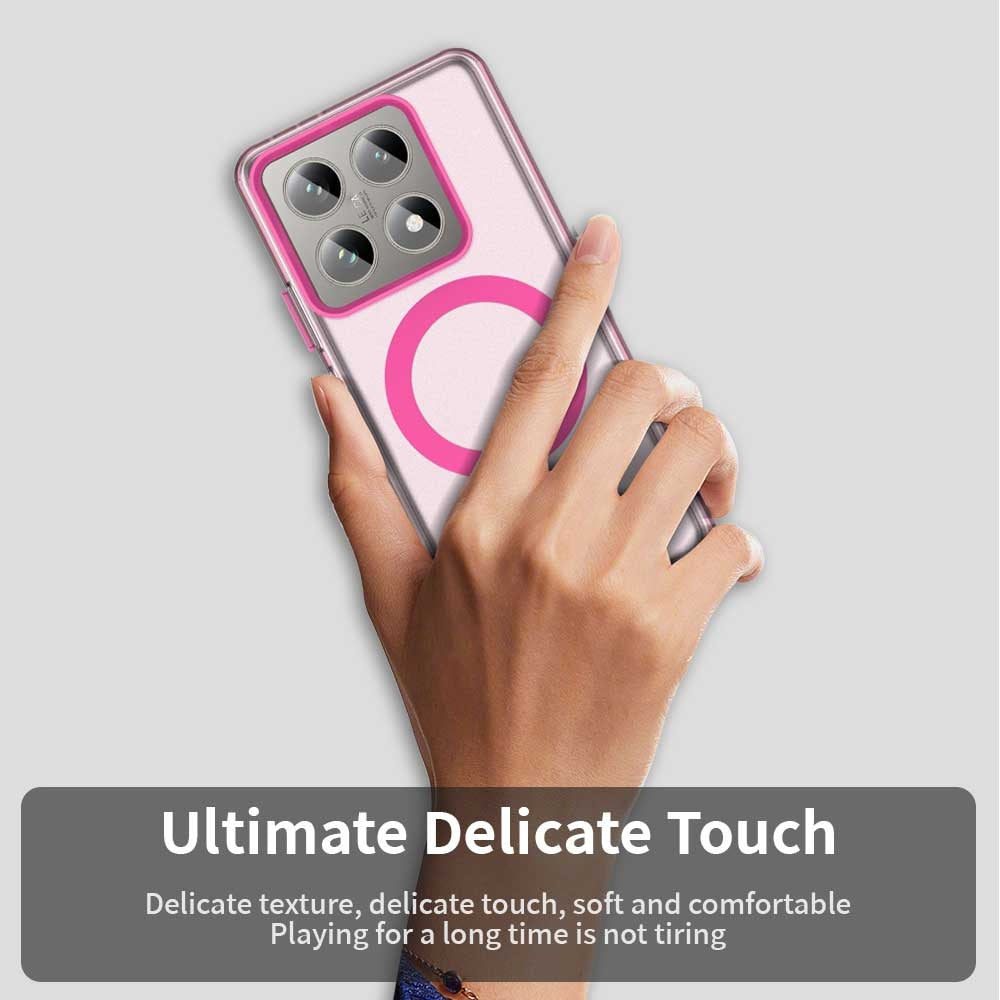 Xiaomi 14T Durable MagSafe Phone Case - Hybrid TPU & PC Design, Lightweight & Stylish, Candy Colour, Wireless Charging Friendly