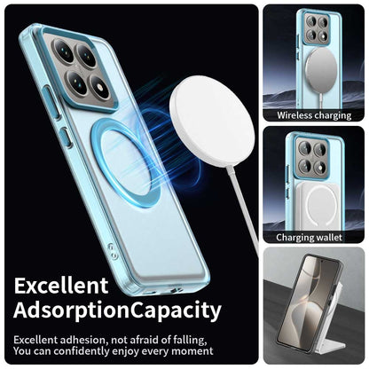Xiaomi 14T Durable MagSafe Phone Case - Hybrid TPU & PC Design, Lightweight & Stylish, Candy Colour, Wireless Charging Friendly