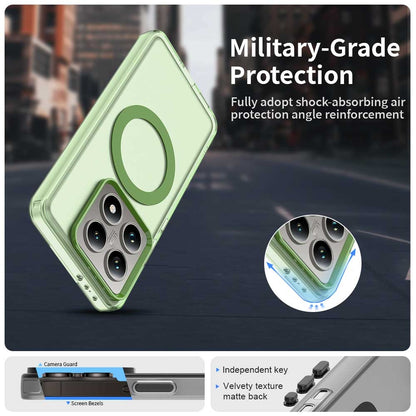 Xiaomi 14T Durable MagSafe Phone Case - Hybrid TPU & PC Design, Lightweight & Stylish, Candy Colour, Wireless Charging Friendly
