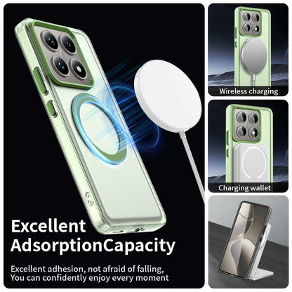 Xiaomi 14T Durable MagSafe Phone Case - Hybrid TPU & PC Design, Lightweight & Stylish, Candy Colour, Wireless Charging Friendly
