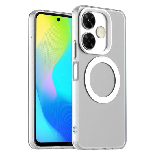 Xiaomi Poco M6 Plus Durable MagSafe Phone Case - Hybrid TPU & PC Design, Lightweight & Stylish, Candy Colour, Wireless Charging Friendly