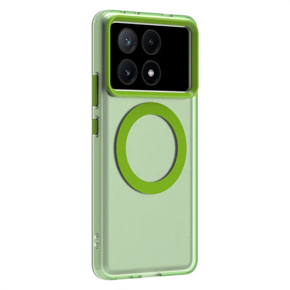 Xiaomi Poco X6 Pro 5G Durable MagSafe Phone Case - Hybrid TPU & PC Design, Lightweight & Stylish, Candy Colour, Wireless Charging Friendly