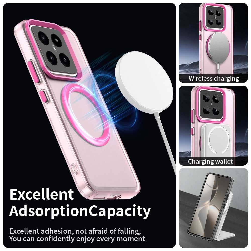 Xiaomi 14 Pro Durable MagSafe Phone Case - Hybrid TPU & PC Design, Lightweight & Stylish, Candy Colour, Wireless Charging Friendly