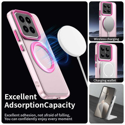 Xiaomi 14 Pro Durable MagSafe Phone Case - Hybrid TPU & PC Design, Lightweight & Stylish, Candy Colour, Wireless Charging Friendly