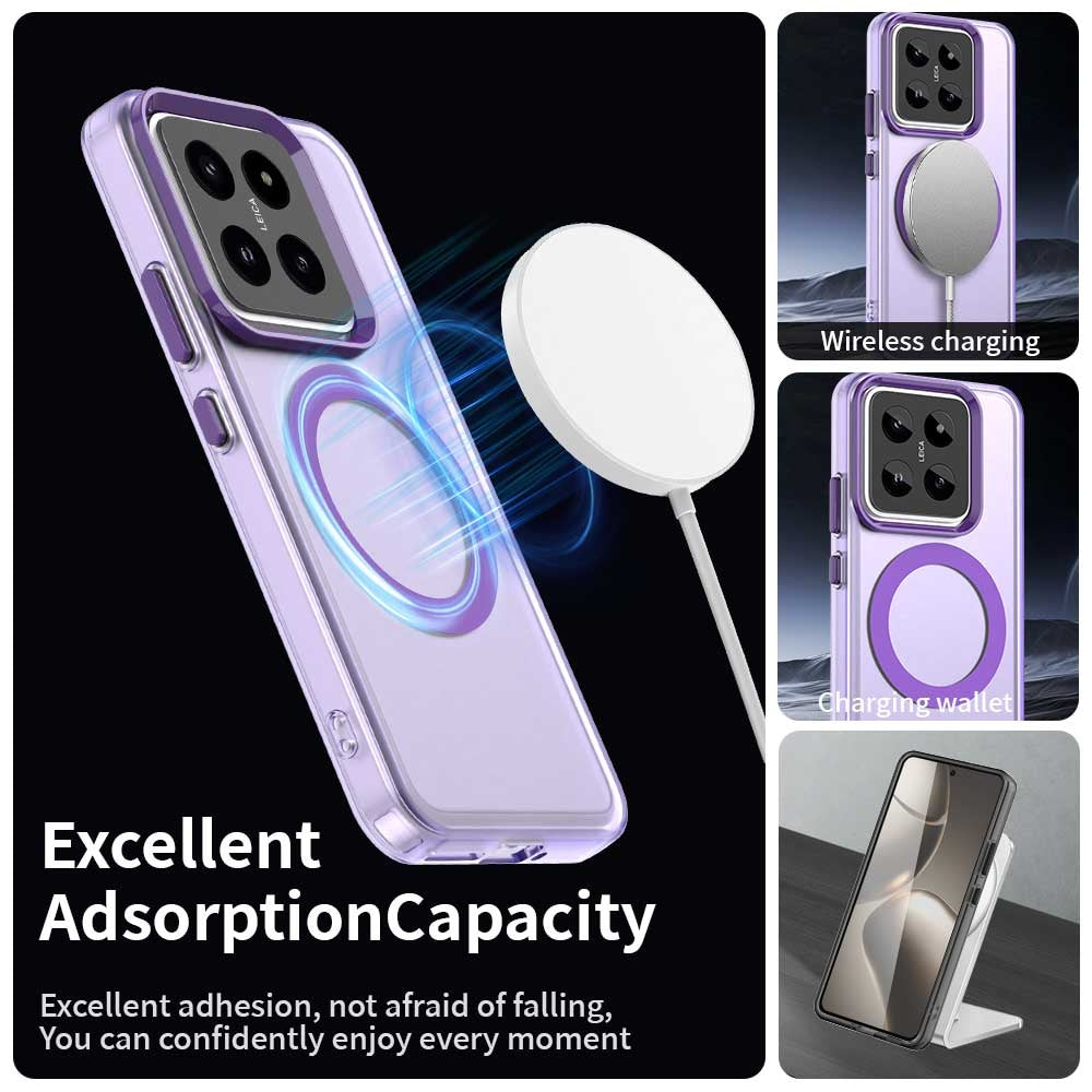 Xiaomi 14 Pro Durable MagSafe Phone Case - Hybrid TPU & PC Design, Lightweight & Stylish, Candy Colour, Wireless Charging Friendly