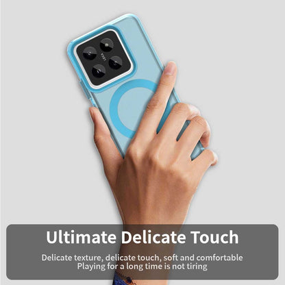 Xiaomi 14 Durable MagSafe Phone Case - Hybrid TPU & PC Design, Lightweight & Stylish, Candy Colour, Wireless Charging Friendly