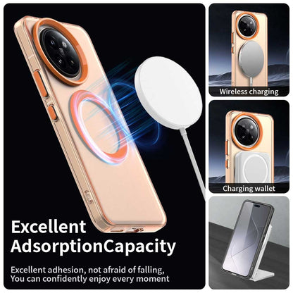 Xiaomi 14 Civi Durable MagSafe Phone Case - Hybrid TPU & PC Design, Lightweight & Stylish, Candy Colour, Wireless Charging Friendly