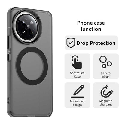 Xiaomi 14 Civi Durable MagSafe Phone Case - Hybrid TPU & PC Design, Lightweight & Stylish, Candy Colour, Wireless Charging Friendly