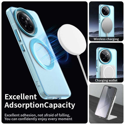 Xiaomi 14 Civi Durable MagSafe Phone Case - Hybrid TPU & PC Design, Lightweight & Stylish, Candy Colour, Wireless Charging Friendly