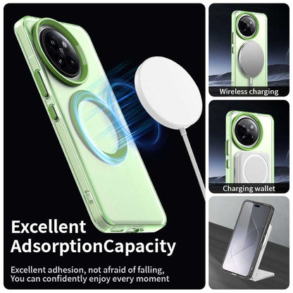 Xiaomi 14 Civi Durable MagSafe Phone Case - Hybrid TPU & PC Design, Lightweight & Stylish, Candy Colour, Wireless Charging Friendly