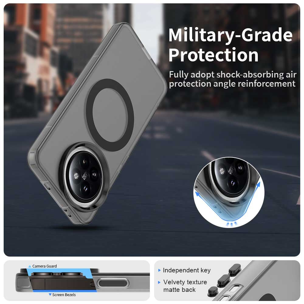 Xiaomi Civi 4 Pro Durable MagSafe Phone Case - Hybrid TPU & PC Design, Lightweight & Stylish, Candy Colour, Wireless Charging Friendly