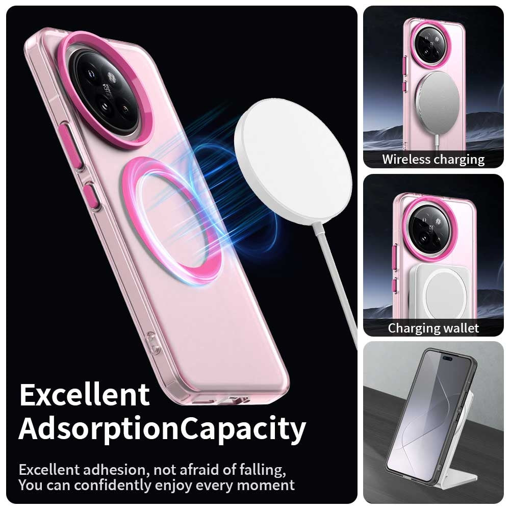 Xiaomi Civi 4 Pro Durable MagSafe Phone Case - Hybrid TPU & PC Design, Lightweight & Stylish, Candy Colour, Wireless Charging Friendly