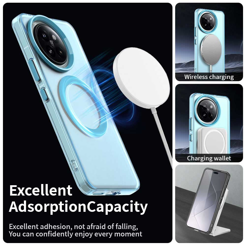 Xiaomi Civi 4 Pro Durable MagSafe Phone Case - Hybrid TPU & PC Design, Lightweight & Stylish, Candy Colour, Wireless Charging Friendly