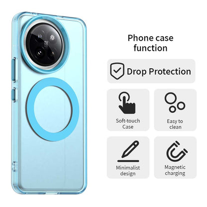 Xiaomi Civi 4 Pro Durable MagSafe Phone Case - Hybrid TPU & PC Design, Lightweight & Stylish, Candy Colour, Wireless Charging Friendly
