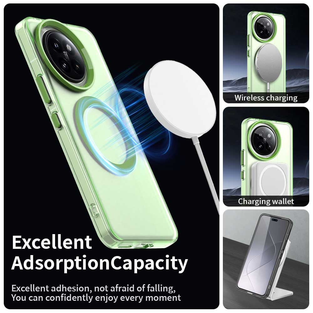 Xiaomi Civi 4 Pro Durable MagSafe Phone Case - Hybrid TPU & PC Design, Lightweight & Stylish, Candy Colour, Wireless Charging Friendly