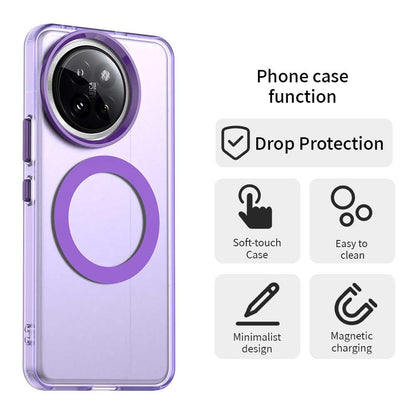 Xiaomi Civi 4 Pro Durable MagSafe Phone Case - Hybrid TPU & PC Design, Lightweight & Stylish, Candy Colour, Wireless Charging Friendly