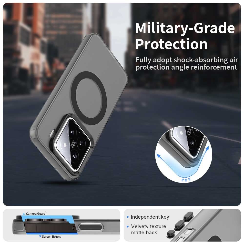 Xiaomi 15 Pro Durable MagSafe Phone Case - Hybrid TPU & PC Design, Lightweight & Stylish, Candy Colour, Wireless Charging Friendly