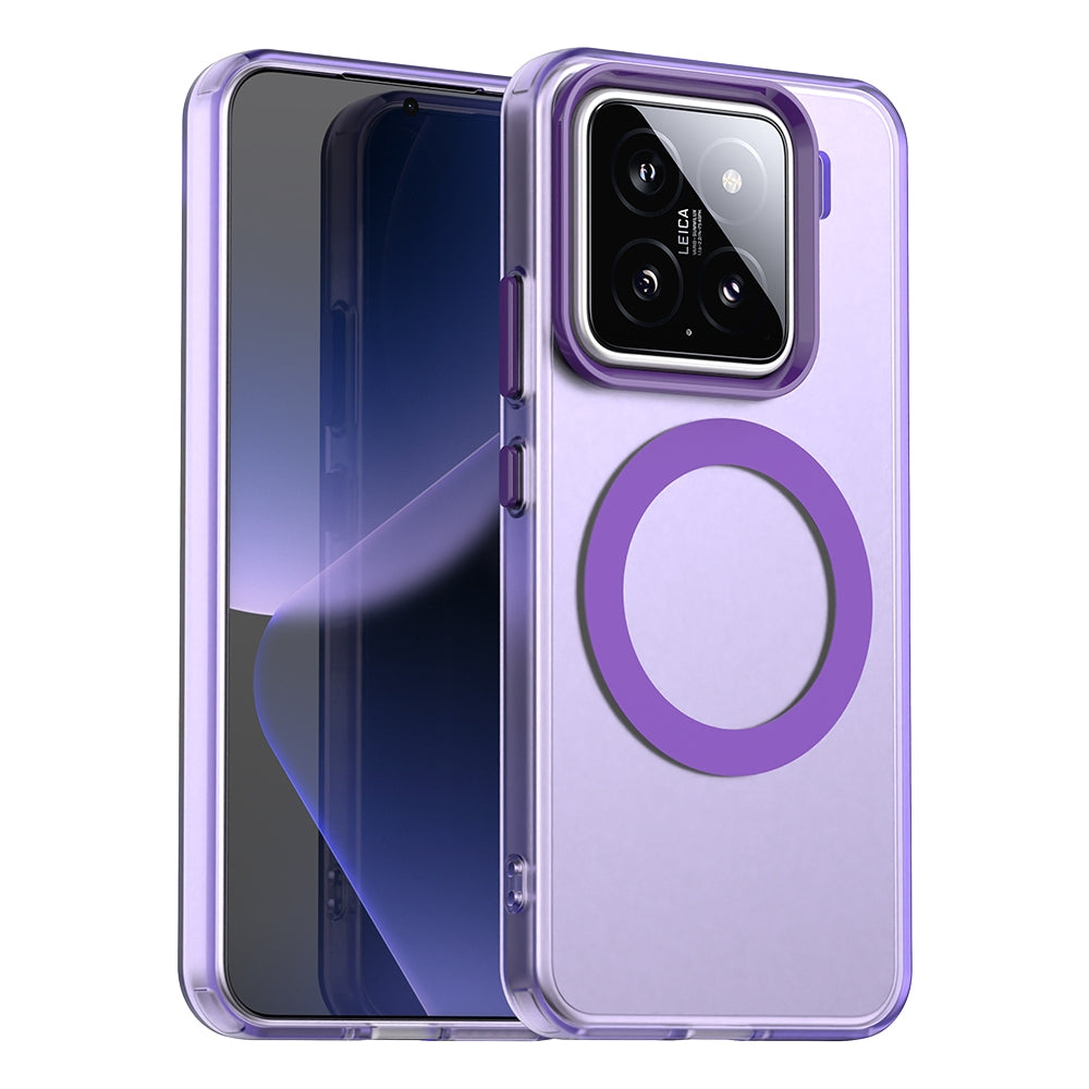 Xiaomi 15 Durable MagSafe Phone Case - Hybrid TPU & PC Design, Lightweight & Stylish, Candy Colour, Wireless Charging Friendly