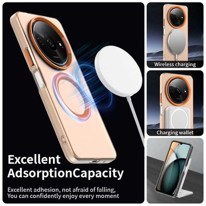 Xiaomi Poco C61 Durable MagSafe Phone Case - Hybrid TPU & PC Design, Lightweight & Stylish, Candy Colour, Wireless Charging Friendly