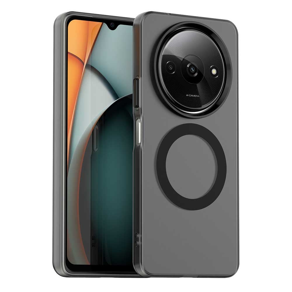 Xiaomi Poco C61 Durable MagSafe Phone Case - Hybrid TPU & PC Design, Lightweight & Stylish, Candy Colour, Wireless Charging Friendly