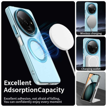 Xiaomi Poco C61 Durable MagSafe Phone Case - Hybrid TPU & PC Design, Lightweight & Stylish, Candy Colour, Wireless Charging Friendly