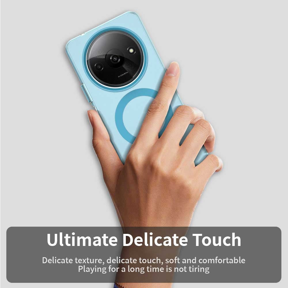 Xiaomi Poco C61 Durable MagSafe Phone Case - Hybrid TPU & PC Design, Lightweight & Stylish, Candy Colour, Wireless Charging Friendly