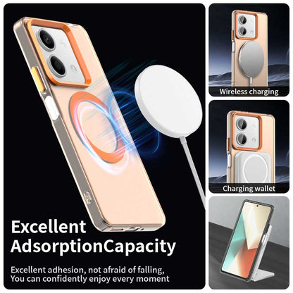 Xiaomi Poco X6 Neo 5G Durable MagSafe Phone Case - Hybrid TPU & PC Design, Lightweight & Stylish, Candy Colour, Wireless Charging Friendly