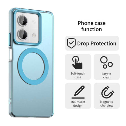 Xiaomi Poco X6 Neo 5G Durable MagSafe Phone Case - Hybrid TPU & PC Design, Lightweight & Stylish, Candy Colour, Wireless Charging Friendly