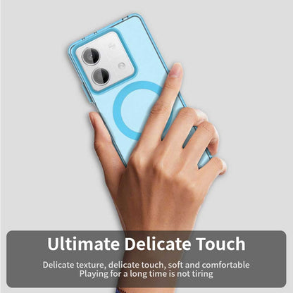 Xiaomi Poco X6 Neo 5G Durable MagSafe Phone Case - Hybrid TPU & PC Design, Lightweight & Stylish, Candy Colour, Wireless Charging Friendly