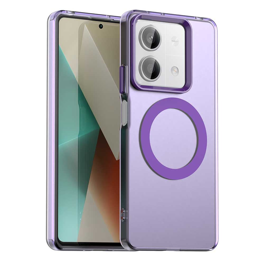Xiaomi Poco X6 Neo 5G Durable MagSafe Phone Case - Hybrid TPU & PC Design, Lightweight & Stylish, Candy Colour, Wireless Charging Friendly