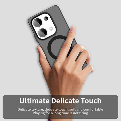 Xiaomi Poco M6 Pro 4G Durable MagSafe Phone Case - Hybrid TPU & PC Design, Lightweight & Stylish, Candy Colour, Wireless Charging Friendly