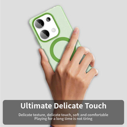 Xiaomi Poco M6 Pro 4G Durable MagSafe Phone Case - Hybrid TPU & PC Design, Lightweight & Stylish, Candy Colour, Wireless Charging Friendly