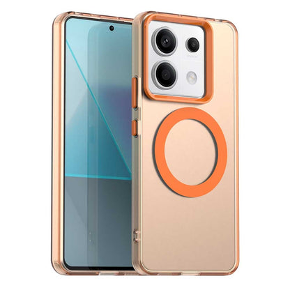 Xiaomi Poco X6 5G Durable MagSafe Phone Case - Hybrid TPU & PC Design, Lightweight & Stylish, Candy Colour, Wireless Charging Friendly