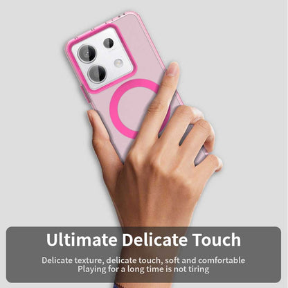 Xiaomi Poco X6 5G Durable MagSafe Phone Case - Hybrid TPU & PC Design, Lightweight & Stylish, Candy Colour, Wireless Charging Friendly