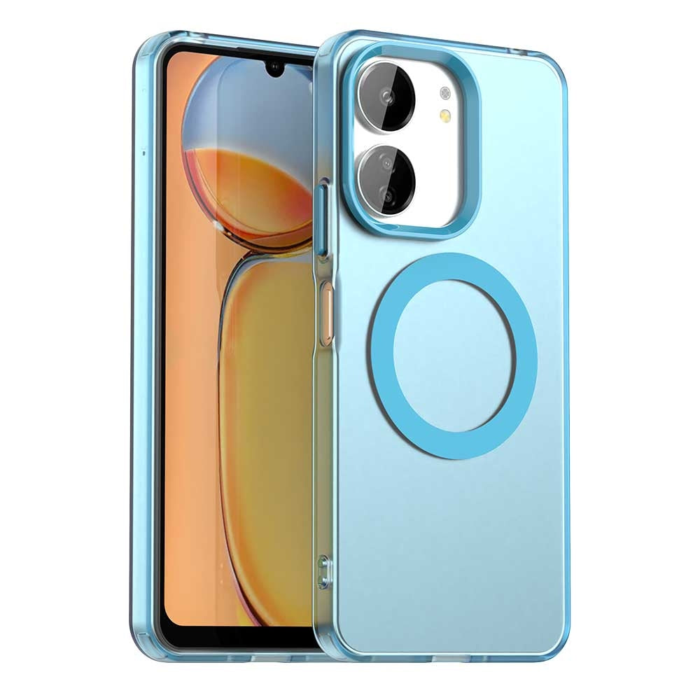 Xiaomi Poco C65 Durable MagSafe Phone Case - Hybrid TPU & PC Design, Lightweight & Stylish, Candy Colour, Wireless Charging Friendly