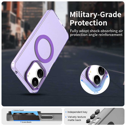 Xiaomi Poco C65 Durable MagSafe Phone Case - Hybrid TPU & PC Design, Lightweight & Stylish, Candy Colour, Wireless Charging Friendly