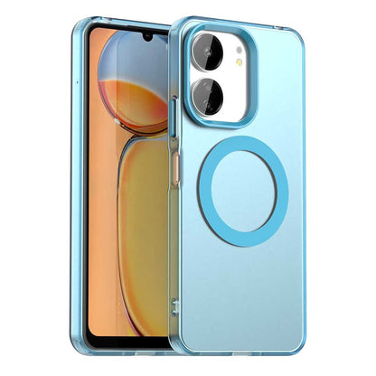 Xiaomi Poco M6 5G Durable MagSafe Phone Case - Hybrid TPU & PC Design, Lightweight & Stylish, Candy Colour, Wireless Charging Friendly