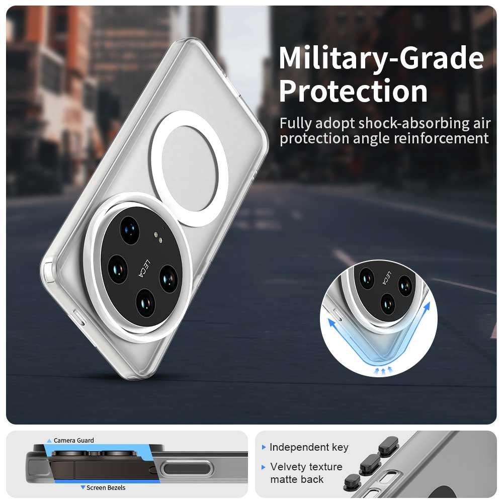 Xiaomi 14 Ultra Durable MagSafe Phone Case - Hybrid TPU & PC Design, Lightweight & Stylish, Candy Colour, Wireless Charging Friendly