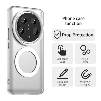 Xiaomi 14 Ultra Durable MagSafe Phone Case - Hybrid TPU & PC Design, Lightweight & Stylish, Candy Colour, Wireless Charging Friendly